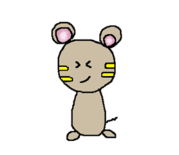 YURARI MOUSE SUMMER sticker #573572