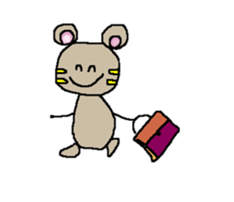 YURARI MOUSE SUMMER sticker #573578