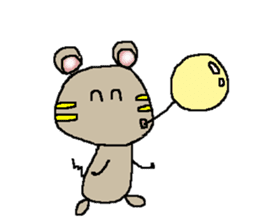YURARI MOUSE SUMMER sticker #573582