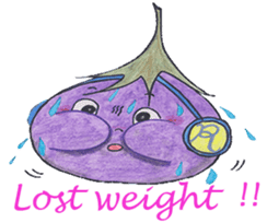 The RU eggplant sticker #574515