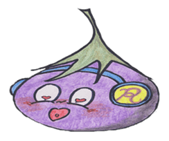 The RU eggplant sticker #574524
