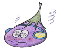 The RU eggplant sticker #574533