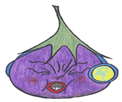 The RU eggplant sticker #574537