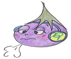 The RU eggplant sticker #574551