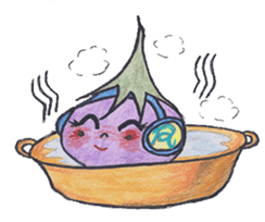 The RU eggplant sticker #574552