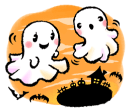 Miki's Halloween,Party Japanese version sticker #575197