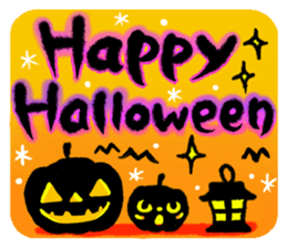 Miki's Halloween,Party Japanese version sticker #575198