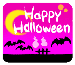 Miki's Halloween,Party Japanese version sticker #575199