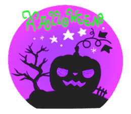 Miki's Halloween,Party Japanese version sticker #575217