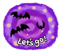 Miki's Halloween,Party Japanese version sticker #575222