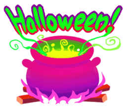 Miki's Halloween,Party Japanese version sticker #575226