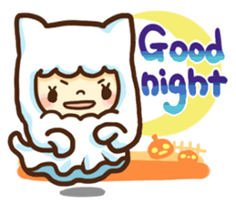 Miki's Halloween,Party Japanese version sticker #575233