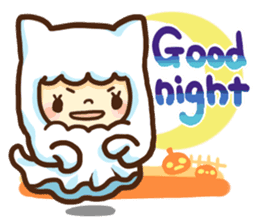 Miki's Halloween,Party Japanese version sticker #575233
