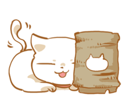 FUN FUN CAT! sticker #575444