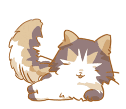 FUN FUN CAT! sticker #575451
