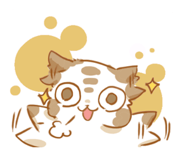 FUN FUN CAT! sticker #575462