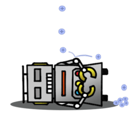 Robot & Roid sticker #575601