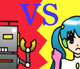 Robot & Roid sticker #575623