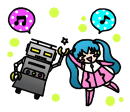 Robot & Roid sticker #575624