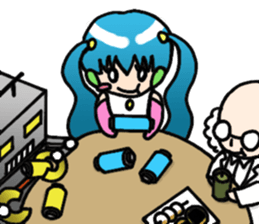 Robot & Roid sticker #575629