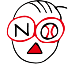 Kira-kun loves baseball. sticker #576029