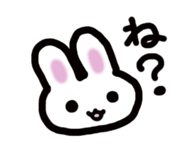 It is a rabbit. sticker #576117