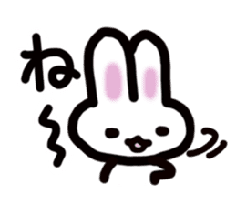 It is a rabbit. sticker #576125