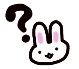 It is a rabbit. sticker #576148