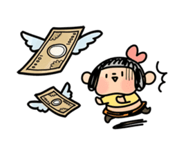 Yotsuko-chan sticker #576224