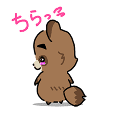 KIYO-DANUKI -KIYOSHI THE RACCOON DOG- sticker #576246