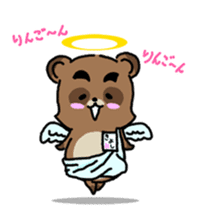 KIYO-DANUKI -KIYOSHI THE RACCOON DOG- sticker #576265