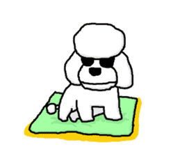 Teku the Poodle Part3 sticker #576415