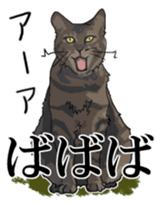 Kesen Dialect cat sticker #577035