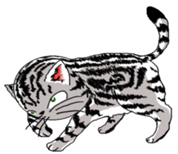 American Shorthair Cats sticker #577561