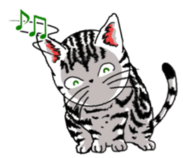 American Shorthair Cats sticker #577564