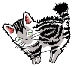 American Shorthair Cats sticker #577573