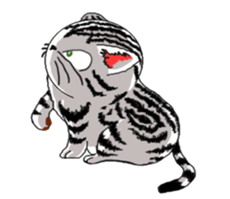 American Shorthair Cats sticker #577583