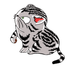 American Shorthair Cats sticker #577583