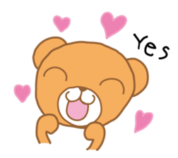 Kuma chan stamp sticker #577595