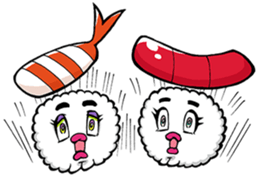 Sushi sisters / by TANATETE sticker #577725