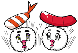 Sushi sisters / by TANATETE sticker #577725