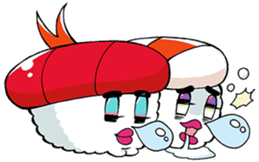 Sushi sisters / by TANATETE sticker #577739