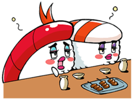 Sushi sisters / by TANATETE sticker #577747