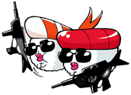 Sushi sisters / by TANATETE sticker #577751