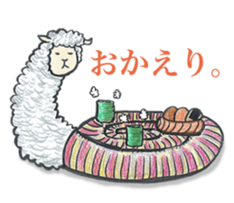 Sheep ammonite sticker #577803