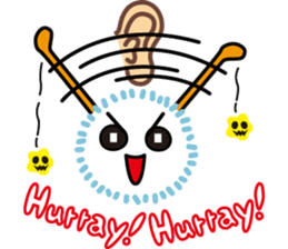 ear picky english ver. sticker #578203