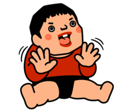 Wanpaku ado-chan / by studio crocodile sticker #578770