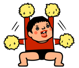 Wanpaku ado-chan / by studio crocodile sticker #578778