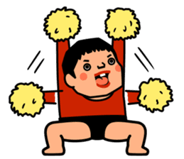 Wanpaku ado-chan / by studio crocodile sticker #578778