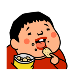 Wanpaku ado-chan / by studio crocodile sticker #578779